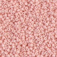 Miyuki seed beads 15/0 - Matted opaque tea rose 15-2036